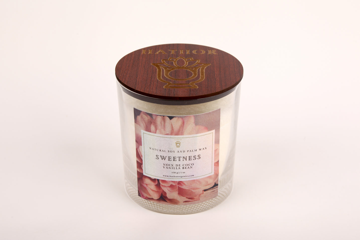 Palm wax scented cup candle