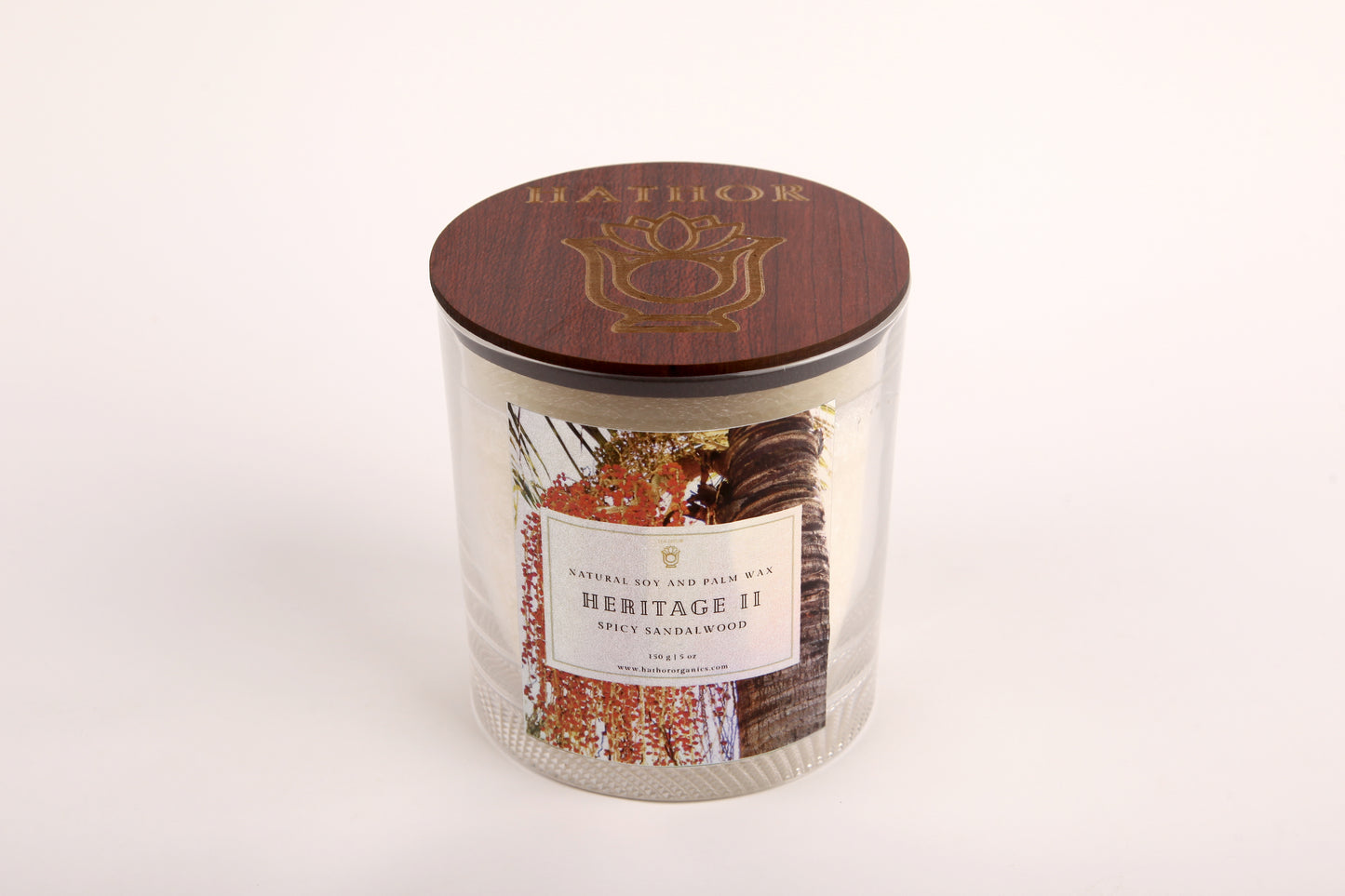 Palm wax scented cup candle