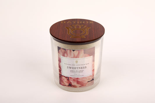 Palm wax scented cup candle